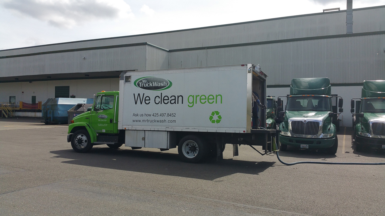 Our truck Washing